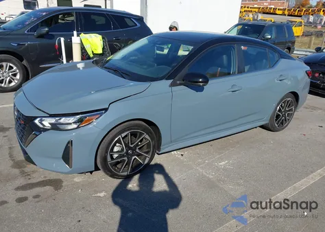 2025 Nissan Sentra Sr z USA, uszkodzony, nr VIN 3N1AB8DV6SY349145